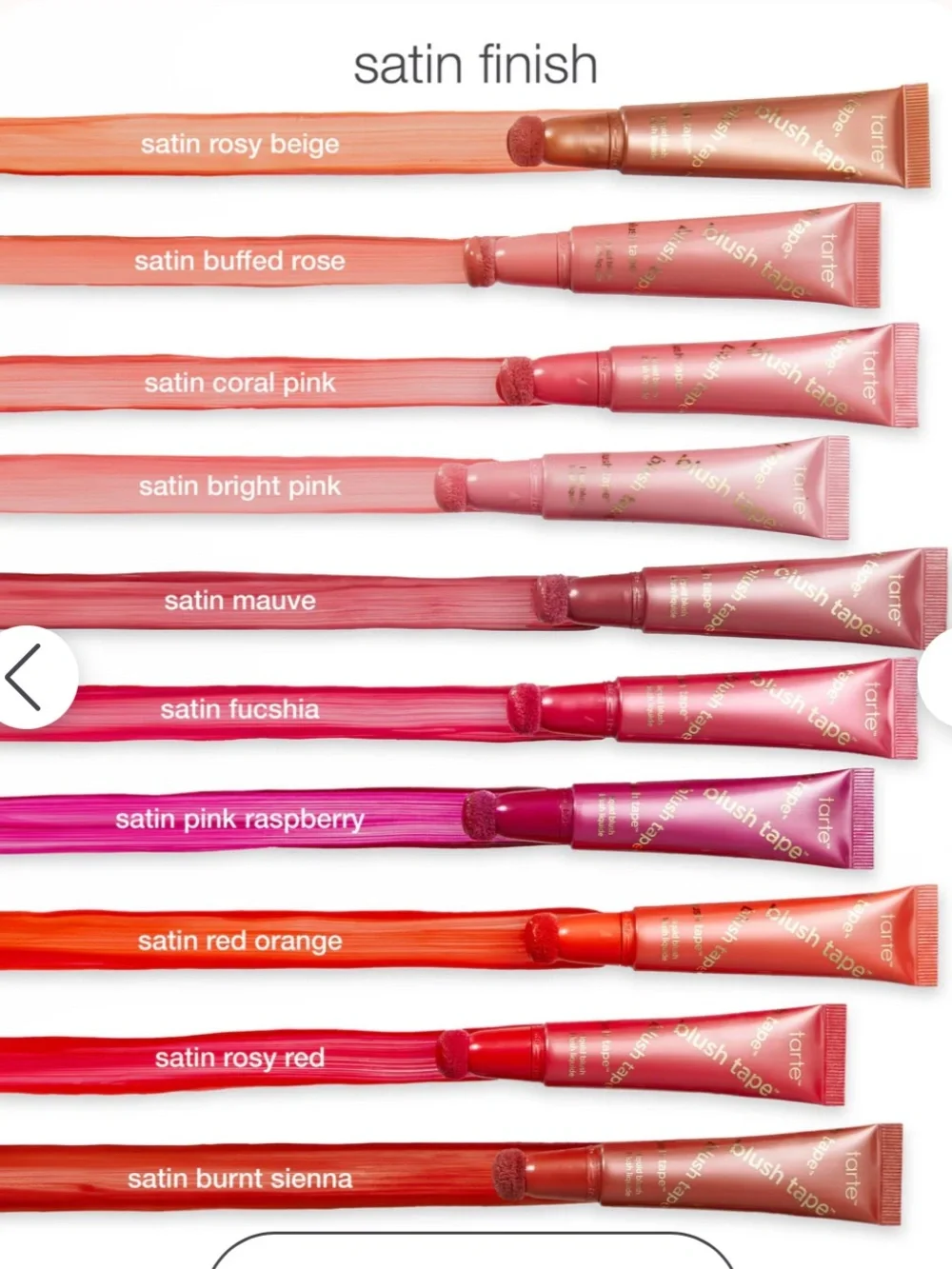 Travel Size tarte Blush Tape Liquid Blush — satin Pink Rasberry